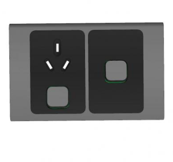 高质量的开关按钮插座SU模型下载_sketchup草图大师SKP模型