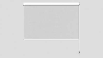 窗帘百叶窗手拉帘子SU模型下载_sketchup草图大师SKP模型