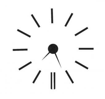 装饰钟时间挂钟SU模型下载_sketchup草图大师SKP模型