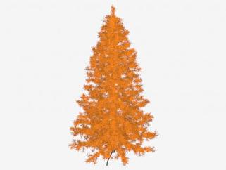 橙色<em>圣诞</em>树装饰品SU模型下载_sketchup草图大师SKP模型