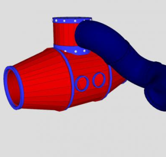 管状儿童游乐设施SU模型下载_sketchup草图大师SKP模型