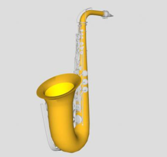 萨克斯SU模型下载_sketchup草图大师SKP模型