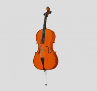 大提琴SU模型下载_sketchup草图大师SKP模型