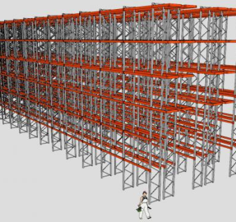 建筑桁架SU模型下载_sketchup草图大师SKP模型