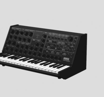 琴键盘乐器SU模型下载_sketchup草图大师SKP模型