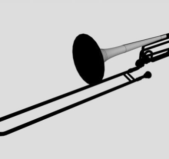 长号SU模型下载_sketchup草图大师SKP模型