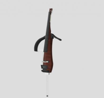 西方乐器创意弹拨乐器SU模型下载_sketchup草图大师SKP模型