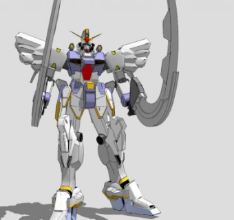 敢达机动战士高达机器人SU模型_su模型下载 草图大师模型_SKP模型