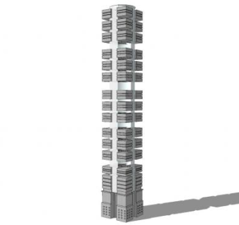 户外草坪灯景观灯SU模型下载_sketchup草图大师SKP模型