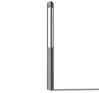 简约户外景观灯SU模型下载_sketchup草图大师SKP模型