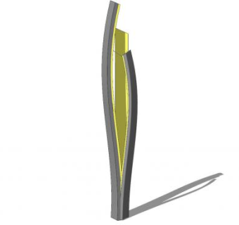 现代创意景观灯SU模型下载_sketchup草图大师SKP模型