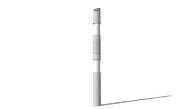 圆柱灯户外灯SU模型下载_sketchup草图大师SKP模型