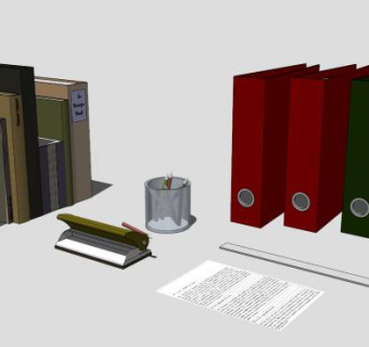 多款文件夹SU模型下载_sketchup草图大师SKP模型