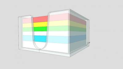 塑料储物盒SU模型下载_sketchup草图大师SKP模型