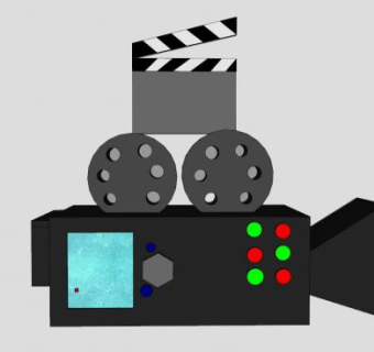 影视电影logo标志SU模型下载_sketchup草图大师SKP模型