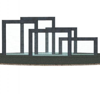 现代水景SU模型下载_sketchup草图大师SKP模型