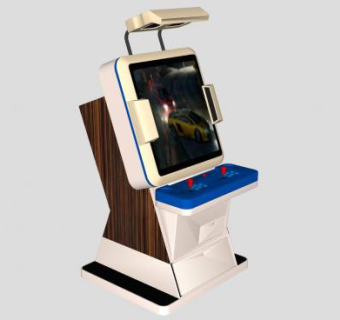 街机游戏机SU模型下载_sketchup草图大师SKP模型