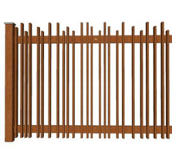 木栅栏护栏SU模型下载_sketchup草图大师SKP模型