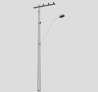 路灯户外灯SU模型下载_sketchup草图大师SKP模型