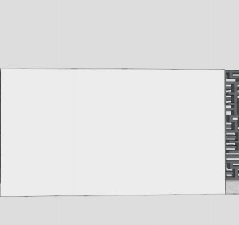 中国风景墙SU模型下载_sketchup草图大师SKP模型