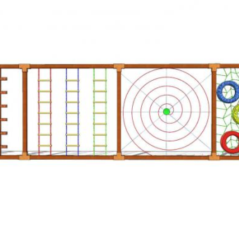 儿童智力开发娱乐设施SU模型下载_sketchup草图大师SKP模型