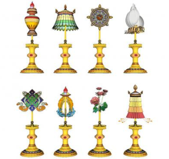 藏式景观小品SU模型下载_sketchup草图大师SKP模型