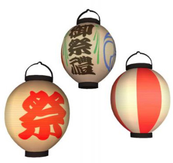 日式灯笼礼灯SU模型下载_sketchup草图大师SKP模型