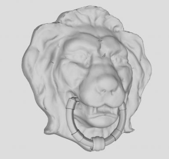 兽环门环扣环SU模型下载_sketchup草图大师SKP模型
