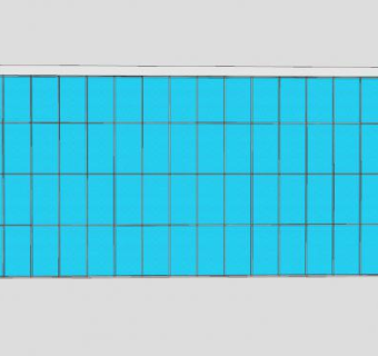 建筑玻璃幕墙SU模型下载_sketchup草图大师SKP模型