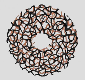 圆形小雕塑SU模型下载_sketchup草图大师SKP模型