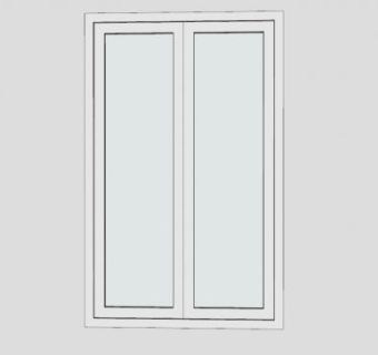 推玻窗SU模型下载_sketchup草图大师SKP模型