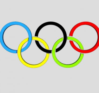 奥运五环SU模型下载_sketchup草图大师SKP模型