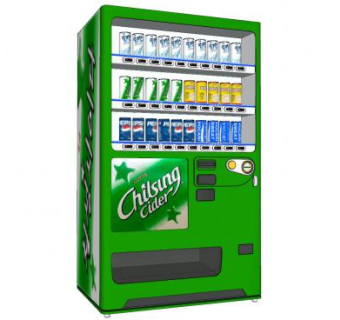 自动售货机自动贩卖机SU模型下载_sketchup草图大师SKP模型