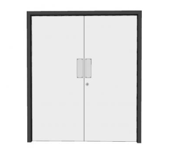 安全应急出口门SU模型下载_sketchup草图大师SKP模型