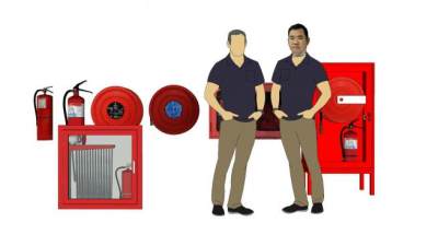 消防设施器材SU模型下载_sketchup草图大师SKP模型