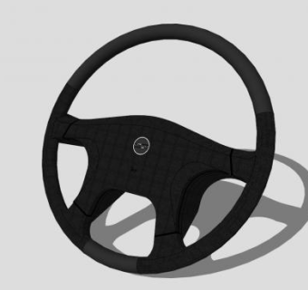 方向盘转向盘SU模型下载_sketchup草图大师SKP模型