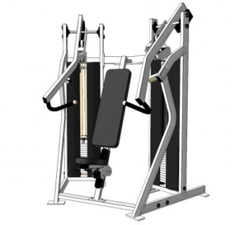 专业健身器材SU模型下载_sketchup草图大师SKP模型