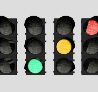 交通红绿信号灯SU模型下载_sketchup草图大师SKP模型