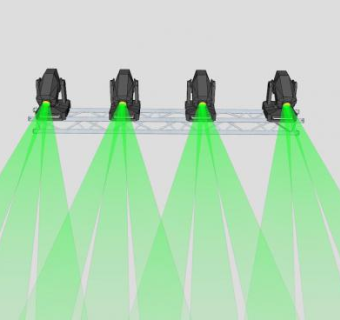 射灯灯光光束SU模型下载_sketchup草图大师SKP模型