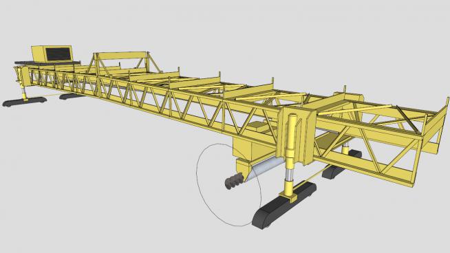 架桥机su模型_su模型下载 草图大师模型_skp模型