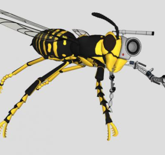 机械蜂SU模型_su模型下载 草图大师模型_SKP模型