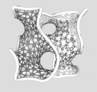 现代景观雕塑抽象SU模型下载_sketchup草图大师SKP模型