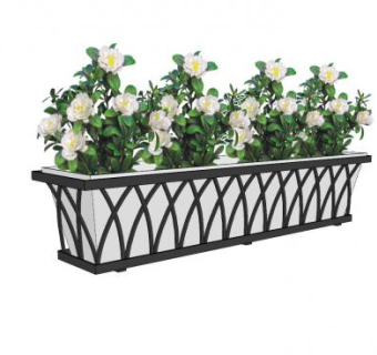 花池花箱花坛SU模型下载_sketchup草图大师SKP模型