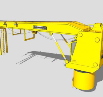 龙门吊SKP模型下载_sketchup草图大师SKP模型