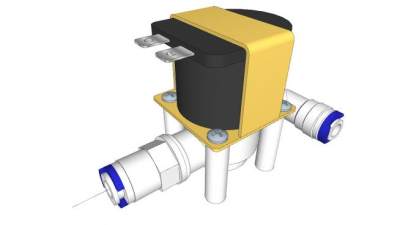 进水阀SU模型下载_sketchup草图大师SKP模型