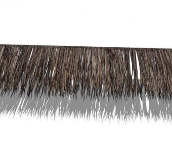 茅草屋檐SU模型下载_sketchup草图大师SKP模型