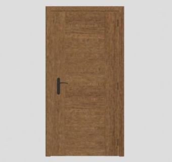 室内全木门SU模型下载_sketchup草图大师SKP模型