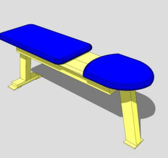 现代鞋店凳子SU模型下载_sketchup草图大师SKP模型