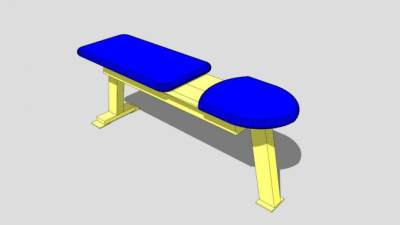 现代鞋店凳子SU模型下载_sketchup草图大师SKP模型