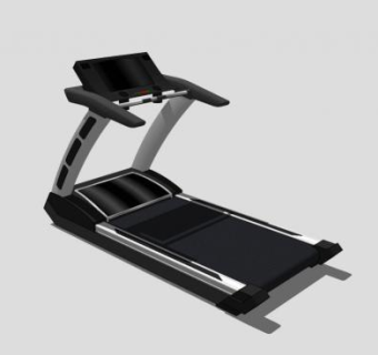 跑步机SU模型下载_sketchup草图大师SKP模型